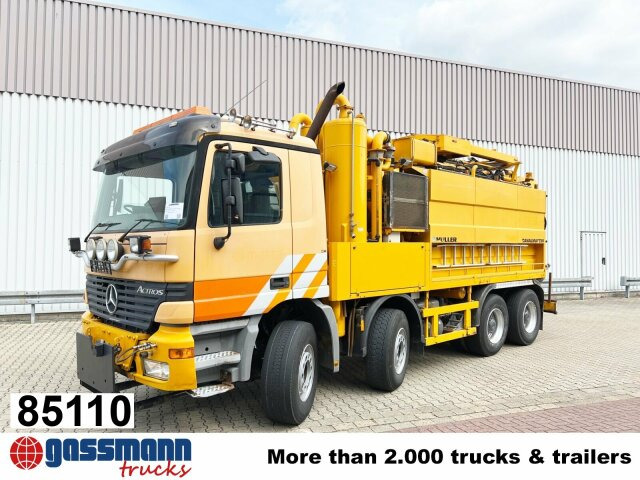 Mercedes-Benz Actros 3243 K 8x4/4, Müller Saug- und - Zametacie vozidlo: obrázok 1 Mercedes-Benz Actros 3243 K 8x4/4, Müller Saug- und - Zametacie vozidlo: obrázok 1