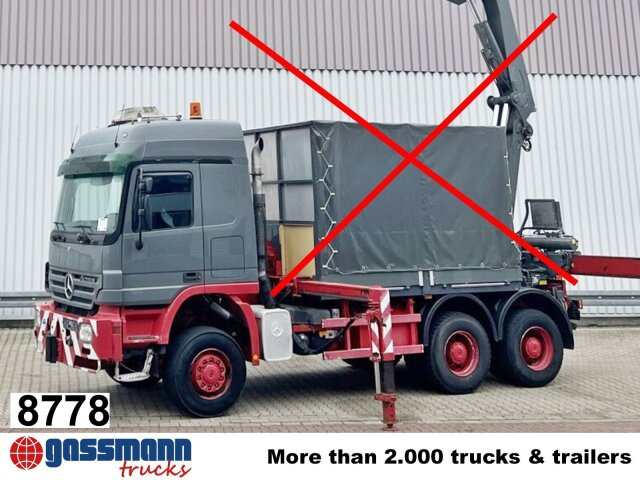 Mercedes-Benz Actros 3346 AK 6x6 - Podvozek s kabinou: obrázok 1 Mercedes-Benz Actros 3346 AK 6x6 - Podvozek s kabinou: obrázok 1