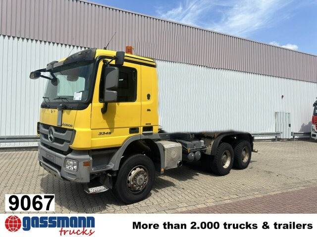 Mercedes-Benz Actros 3348 AK 6x6 - Podvozek s kabinou: obrázok 1 Mercedes-Benz Actros 3348 AK 6x6 - Podvozek s kabinou: obrázok 1