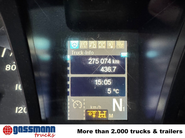 Mercedes-Benz Antos 2540 L 6x2, Lenkachse, HMF 2110-L3 - Valníkový/ Plošinový nákladný automobil, Auto s hydraulickou rukou: obrázok 5 Mercedes-Benz Antos 2540 L 6x2, Lenkachse, HMF 2110-L3 - Valníkový/ Plošinový nákladný automobil, Auto s hydraulickou rukou: obrázok 5