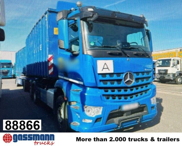 Mercedes-Benz Arocs 2553 L 6x2, Lenk-/Liftachse, Navi - Hákový nosič kontajnerov: obrázok 1 Mercedes-Benz Arocs 2553 L 6x2, Lenk-/Liftachse, Navi - Hákový nosič kontajnerov: obrázok 1