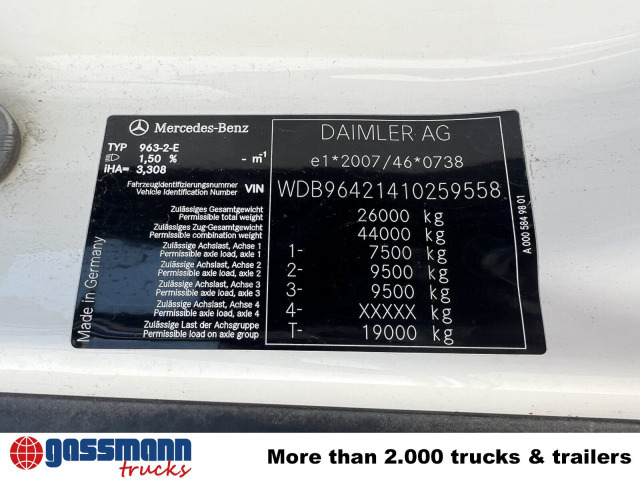 Mercedes-Benz Arocs 2643 K 6x4, Meiller Kipper - Sklápač: obrázok 5 Mercedes-Benz Arocs 2643 K 6x4, Meiller Kipper - Sklápač: obrázok 5