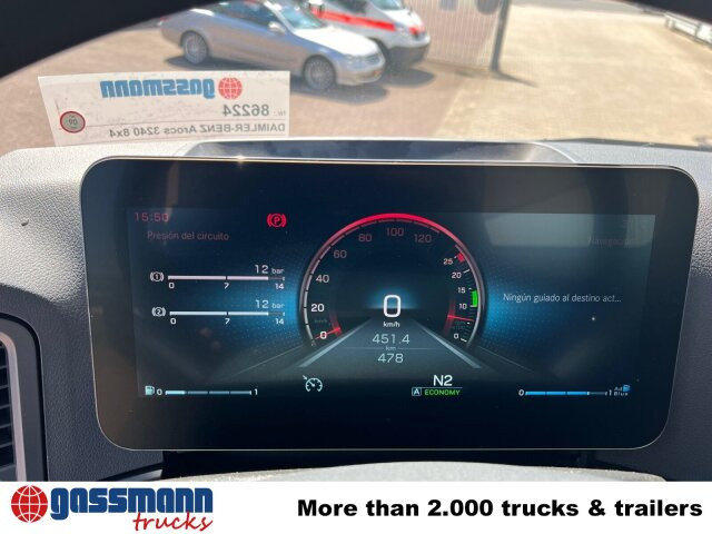 Mercedes-Benz Arocs 3240 8x4/42, Motorabtrieb - Hákový nosič kontajnerov: obrázok 2 Mercedes-Benz Arocs 3240 8x4/42, Motorabtrieb - Hákový nosič kontajnerov: obrázok 2