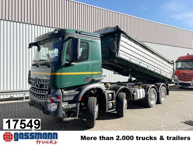 Mercedes-Benz Arocs 3243 K 8x4, Ressenig Thermo Alukipper 3-S - Sklápač: obrázok 1 Mercedes-Benz Arocs 3243 K 8x4, Ressenig Thermo Alukipper 3-S - Sklápač: obrázok 1