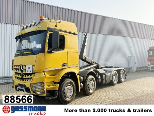 Mercedes-Benz Arocs 3245 LK 8x4/4, Navi, Motorabtrieb, Meiller - Hákový nosič kontajnerov: obrázok 1 Mercedes-Benz Arocs 3245 LK 8x4/4, Navi, Motorabtrieb, Meiller - Hákový nosič kontajnerov: obrázok 1