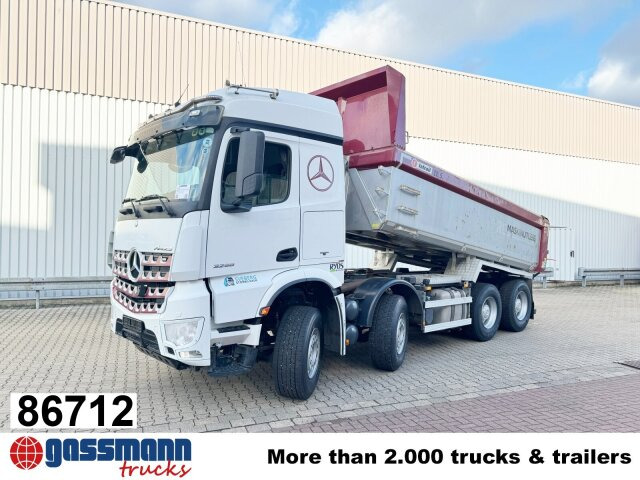 Mercedes-Benz Arocs 3258 LK 8x4/4, Retarder, Stahlmulde ca. - Damper: obrázok 1 Mercedes-Benz Arocs 3258 LK 8x4/4, Retarder, Stahlmulde ca. - Damper: obrázok 1
