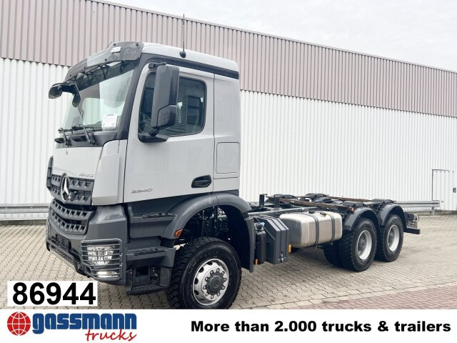 Mercedes-Benz Arocs 3340/46 A 6x6, Grounder - Podvozek s kabinou: obrázok 1 Mercedes-Benz Arocs 3340/46 A 6x6, Grounder - Podvozek s kabinou: obrázok 1