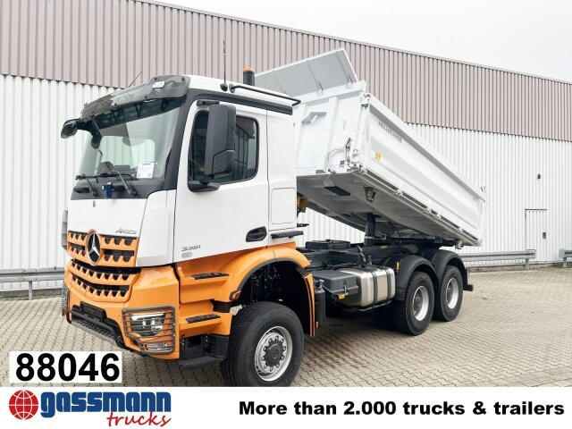 Mercedes-Benz Arocs 3351 AK 6x6, Grounder - Sklápač: obrázok 1 Mercedes-Benz Arocs 3351 AK 6x6, Grounder - Sklápač: obrázok 1