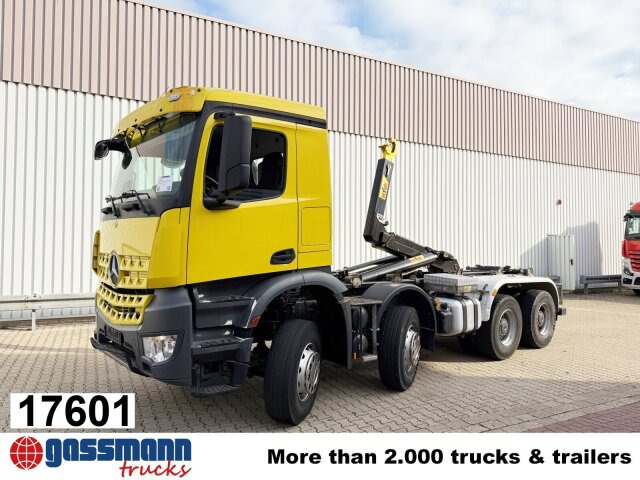Mercedes-Benz Arocs 4142 B 8x4/4, Grounder, MultimediaCockpit, - Hákový nosič kontajnerov: obrázok 1 Mercedes-Benz Arocs 4142 B 8x4/4, Grounder, MultimediaCockpit, - Hákový nosič kontajnerov: obrázok 1