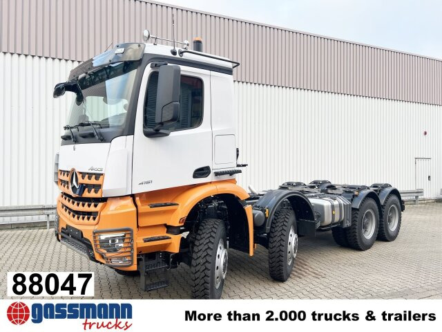 Mercedes-Benz Arocs 4151 AK 8x8/4, Grounder - Podvozek s kabinou: obrázok 1 Mercedes-Benz Arocs 4151 AK 8x8/4, Grounder - Podvozek s kabinou: obrázok 1