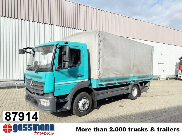 Mercedes-Benz Atego 1221 L 4x2 mit LBW BÄR - Valníkový/ Plošinový nákladný automobil: obrázok 1 Mercedes-Benz Atego 1221 L 4x2 mit LBW BÄR - Valníkový/ Plošinový nákladný automobil: obrázok 1