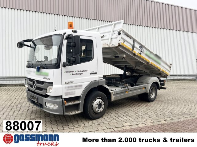 Mercedes-Benz Atego 1222 K 4x2, 2x AHK - Sklápač: obrázok 1 Mercedes-Benz Atego 1222 K 4x2, 2x AHK - Sklápač: obrázok 1