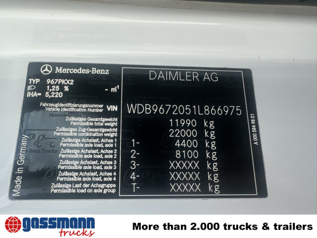 Mercedes-Benz Atego 1223 K 4x2, AHK-Öl - Sklápač: obrázok 4 Mercedes-Benz Atego 1223 K 4x2, AHK-Öl - Sklápač: obrázok 4