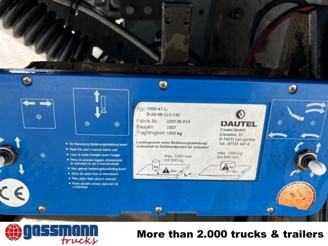 Mercedes-Benz Atego 1224 L, Möbelkoffer, Dautel LBW, 42 cbm - Skříňový nákladní auto: obrázok 2 Mercedes-Benz Atego 1224 L, Möbelkoffer, Dautel LBW, 42 cbm - Skříňový nákladní auto: obrázok 2