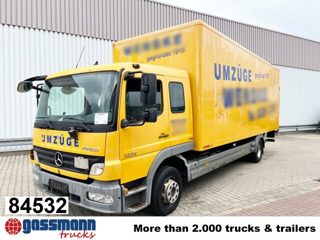 Mercedes-Benz Atego 1224 L, Möbelkoffer, Dautel LBW, 42 cbm - Skříňový nákladní auto: obrázok 1 Mercedes-Benz Atego 1224 L, Möbelkoffer, Dautel LBW, 42 cbm - Skříňový nákladní auto: obrázok 1