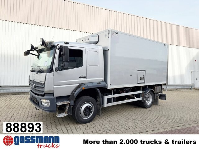 Mercedes-Benz Atego 1330 4x4, Iso-Koffer mit Heizung, LBW - Skříňový nákladní auto: obrázok 1 Mercedes-Benz Atego 1330 4x4, Iso-Koffer mit Heizung, LBW - Skříňový nákladní auto: obrázok 1