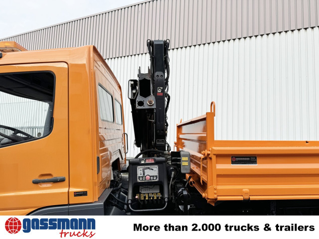Mercedes-Benz Atego 815 K 4x2 mit Kran Hiab 055 B-1 CL - Sklápač, Auto s hydraulickou rukou: obrázok 2 Mercedes-Benz Atego 815 K 4x2 mit Kran Hiab 055 B-1 CL - Sklápač, Auto s hydraulickou rukou: obrázok 2