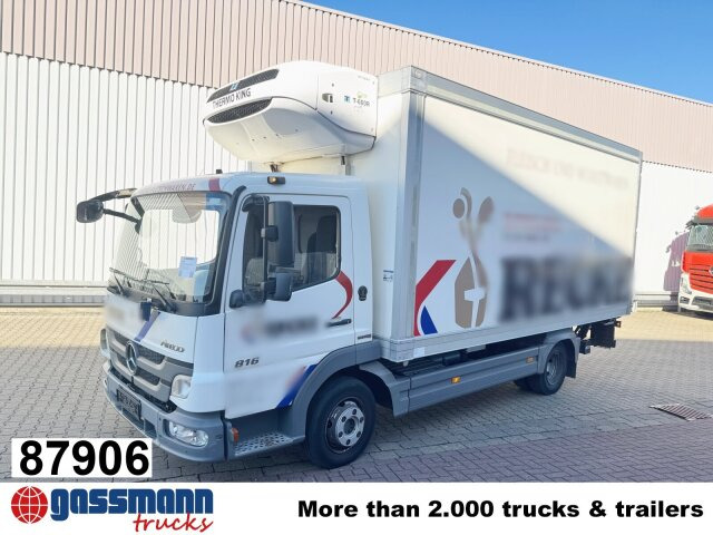 Mercedes-Benz Atego 816 L 4x2, Kühlkoffer, ThermoKing, - Chladirenské nákladné vozidlo: obrázok 1 Mercedes-Benz Atego 816 L 4x2, Kühlkoffer, ThermoKing, - Chladirenské nákladné vozidlo: obrázok 1