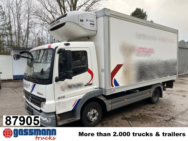 Mercedes-Benz Atego 816 L 4x2, Kühlkoffer, ThermoKing, - Chladirenské nákladné vozidlo: obrázok 1 Mercedes-Benz Atego 816 L 4x2, Kühlkoffer, ThermoKing, - Chladirenské nákladné vozidlo: obrázok 1