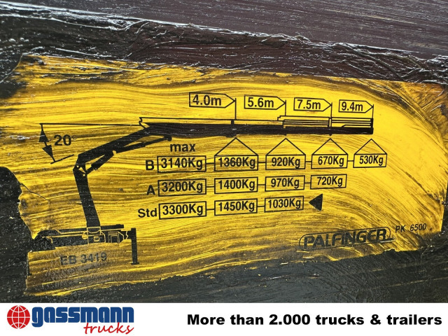 Mercedes-Benz Atego 818 K 4x2 mit Kran Palfinger PK 6500, 2x - Sklápač, Auto s hydraulickou rukou: obrázok 2 Mercedes-Benz Atego 818 K 4x2 mit Kran Palfinger PK 6500, 2x - Sklápač, Auto s hydraulickou rukou: obrázok 2