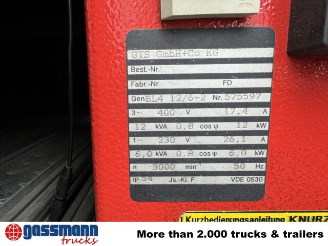 Mercedes-Benz Atego 925 4x4, Seilwinde, Einzelbereifung, - Hasičské vozidlo: obrázok 5 Mercedes-Benz Atego 925 4x4, Seilwinde, Einzelbereifung, - Hasičské vozidlo: obrázok 5