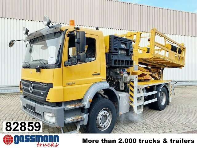 Mercedes-Benz Axor 1824 K 4x2, AMV Hubsteiger + Kompressor, - Automobilová plošina: obrázok 1 Mercedes-Benz Axor 1824 K 4x2, AMV Hubsteiger + Kompressor, - Automobilová plošina: obrázok 1