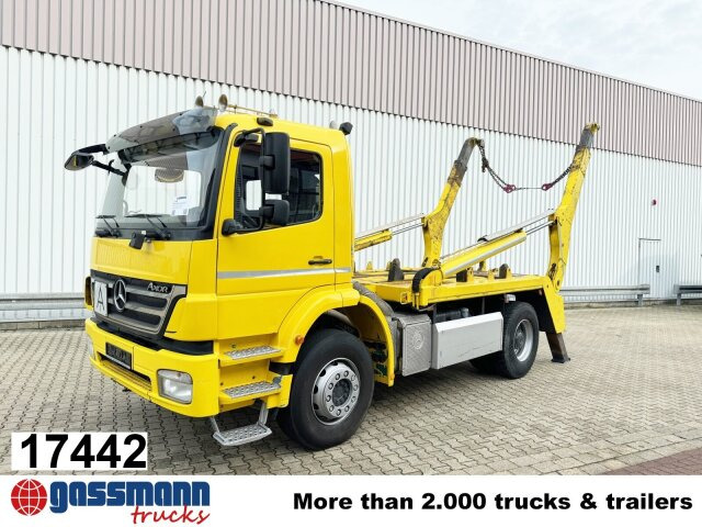 Mercedes-Benz Axor 1833 K 4x2, Gergen TAK 20 Tele-Absetzer - Ramenový nosič kontajnerov: obrázok 1 Mercedes-Benz Axor 1833 K 4x2, Gergen TAK 20 Tele-Absetzer - Ramenový nosič kontajnerov: obrázok 1