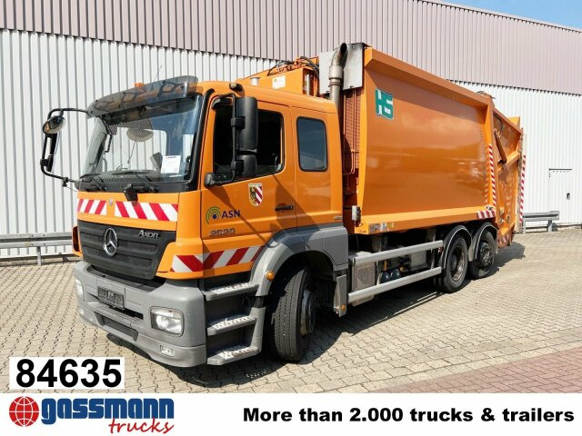 Mercedes-Benz Axor 2529 L 6x2, Lenkachse, HN-Cityloader, - Auto na odvoz odpadu: obrázok 1 Mercedes-Benz Axor 2529 L 6x2, Lenkachse, HN-Cityloader, - Auto na odvoz odpadu: obrázok 1