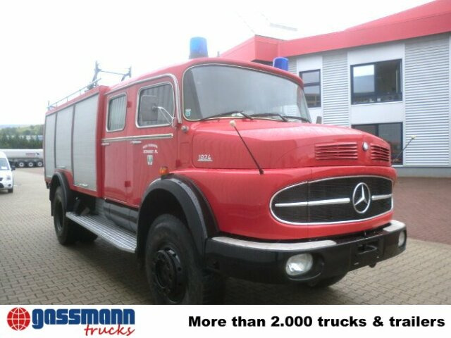 Hasičské vozidlo Mercedes-Benz LAK 1924 4x4 TLF, Feuerwehr: obrázok 11