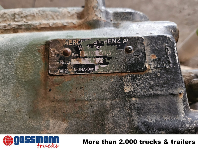 Mercedes-Benz LK 817 Schaltgetriebe G3/60-5/7.5 - Prevodovka a diely pre Nákladné auto: obrázok 2 Mercedes-Benz LK 817 Schaltgetriebe G3/60-5/7.5 - Prevodovka a diely pre Nákladné auto: obrázok 2