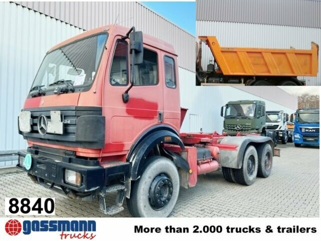 Mercedes-Benz SK II 25/2634 K 6x4, Stahlmulde ca. 13m³ - Sklápač: obrázok 1 Mercedes-Benz SK II 25/2634 K 6x4, Stahlmulde ca. 13m³ - Sklápač: obrázok 1