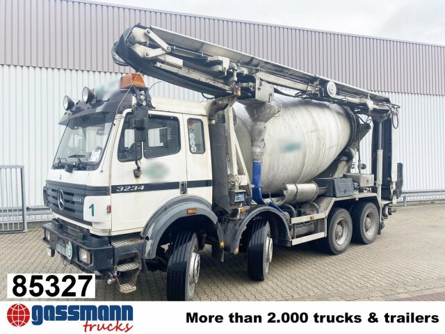 Mercedes-Benz SK II 3234 B 8x4/4, LT Betonmischer, - Domiešavač: obrázok 1 Mercedes-Benz SK II 3234 B 8x4/4, LT Betonmischer, - Domiešavač: obrázok 1