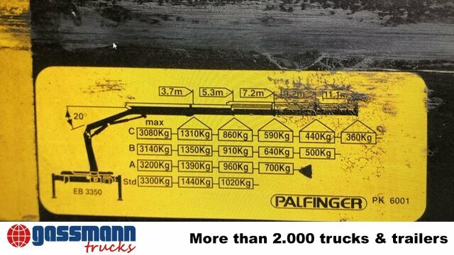 Renault D 180.75 4x2 mit Kran Palfinger PK6001 - Valníkový/ Plošinový nákladný automobil, Auto s hydraulickou rukou: obrázok 4 Renault D 180.75 4x2 mit Kran Palfinger PK6001 - Valníkový/ Plošinový nákladný automobil, Auto s hydraulickou rukou: obrázok 4