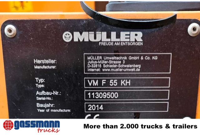 Scania G 320 4x2, Müller Vacumaster ca. 5,5m³, Funk - Zametacie vozidlo: obrázok 2 Scania G 320 4x2, Müller Vacumaster ca. 5,5m³, Funk - Zametacie vozidlo: obrázok 2