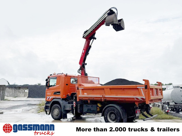 Scania G 450 4x2, Bordmatik, Kran Fassi F185A.2.24, - Sklápač, Auto s hydraulickou rukou: obrázok 4 Scania G 450 4x2, Bordmatik, Kran Fassi F185A.2.24, - Sklápač, Auto s hydraulickou rukou: obrázok 4