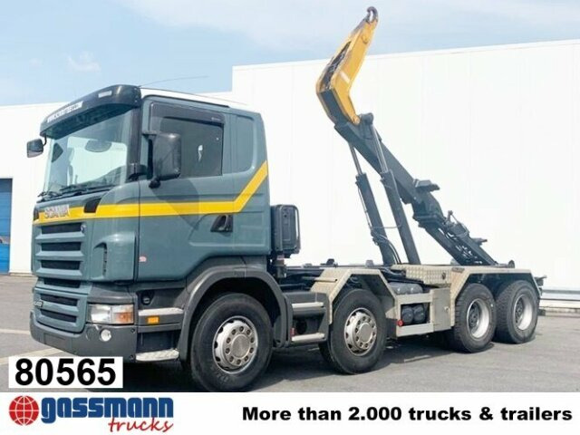 Scania R420 CB 8x4 MNZ, Retarder, Euro4 - Hákový nosič kontajnerov: obrázok 1 Scania R420 CB 8x4 MNZ, Retarder, Euro4 - Hákový nosič kontajnerov: obrázok 1