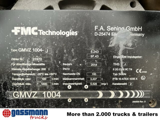 Scania R450 4x2, Retarder, ADR, Rohr Tank, ca. 14400l - Cisternové vozidlo: obrázok 4 Scania R450 4x2, Retarder, ADR, Rohr Tank, ca. 14400l - Cisternové vozidlo: obrázok 4