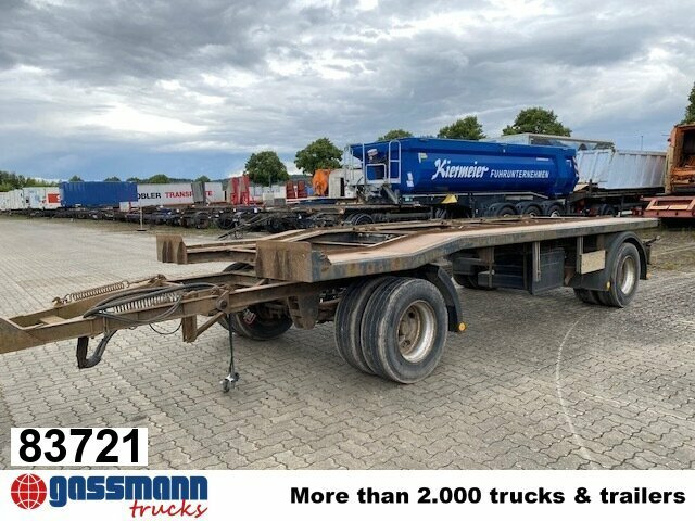 Schmidt FT 18/Z/5,4 Abrollanhänger - Hákový/ Ramenový nosič přívěs: obrázok 1 Schmidt FT 18/Z/5,4 Abrollanhänger - Hákový/ Ramenový nosič přívěs: obrázok 1