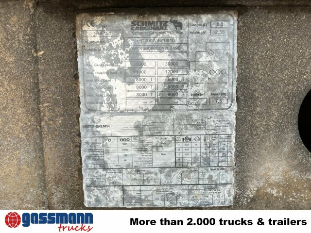 Schmitz Cargobull SKI 24 SL 7.2, Stahlmulde ca. 27m³, Liftachse - Náves sklápěcí: obrázok 3 Schmitz Cargobull SKI 24 SL 7.2, Stahlmulde ca. 27m³, Liftachse - Náves sklápěcí: obrázok 3