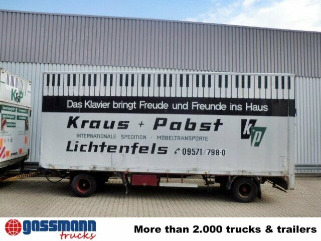 Sommer Sommer AC 160 TL, Möbelkofferanhänger, LBW, - Plachtový príves: obrázok 3 Sommer Sommer AC 160 TL, Möbelkofferanhänger, LBW, - Plachtový príves: obrázok 3