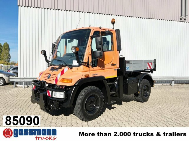 Unimog U 300 4x4, Kipper, Kommunalhydraulik, - Valníkový/ Plošinový nákladný automobil, Komunálne/ Špeciálne stroje: obrázok 1 Unimog U 300 4x4, Kipper, Kommunalhydraulik, - Valníkový/ Plošinový nákladný automobil, Komunálne/ Špeciálne stroje: obrázok 1