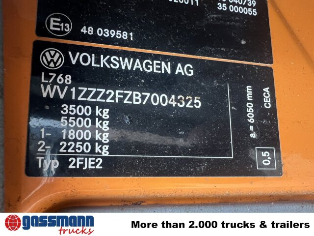 Volkswagen Crafter 2.5 TDI 4x2 Doka, Meiller Kipper - Sklápač: obrázok 2 Volkswagen Crafter 2.5 TDI 4x2 Doka, Meiller Kipper - Sklápač: obrázok 2