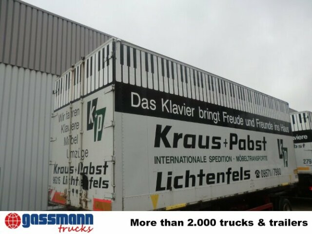WB Wechselbrücke Koffer, 12x VORHANDEN! - Kontejnérový podvozek/ Výměnná nástavba: obrázok 2 WB Wechselbrücke Koffer, 12x VORHANDEN! - Kontejnérový podvozek/ Výměnná nástavba: obrázok 2