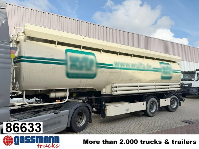 Welgro 97WSL 33-24 Siloauflieger, Lenkachse, 8 - Silocisterna: obrázok 1 Welgro 97WSL 33-24 Siloauflieger, Lenkachse, 8 - Silocisterna: obrázok 1