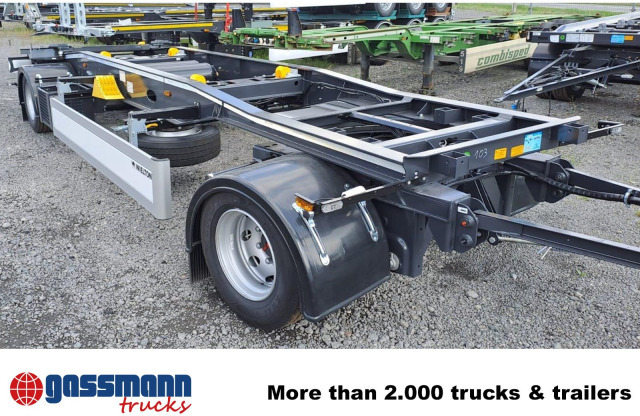 Nový Hákový/ Ramenový nosič přívěs Wielton PS2H M3 Schlitten-Abrollanhänger: obrázok 6