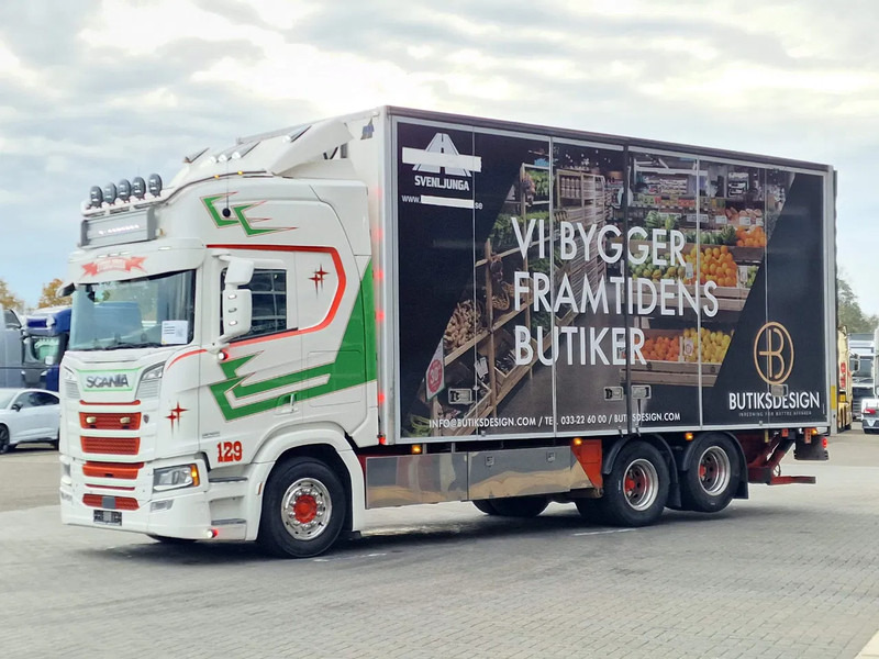 Scania R580 V8 NGS Highline 6x2 - Box with sidedoors - Loadlift - Retarder - Full air - 475 wb - Skříňový nákladní auto: obrázok 3 Scania R580 V8 NGS Highline 6x2 - Box with sidedoors - Loadlift - Retarder - Full air - 475 wb - Skříňový nákladní auto: obrázok 3