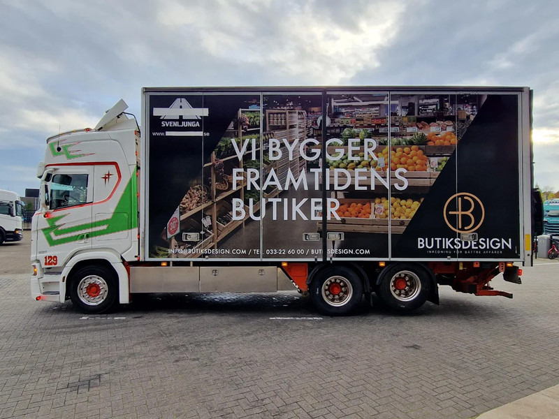 Scania R580 V8 NGS Highline 6x2 - Box with sidedoors - Loadlift - Retarder - Full air - 475 wb - Skříňový nákladní auto: obrázok 5 Scania R580 V8 NGS Highline 6x2 - Box with sidedoors - Loadlift - Retarder - Full air - 475 wb - Skříňový nákladní auto: obrázok 5