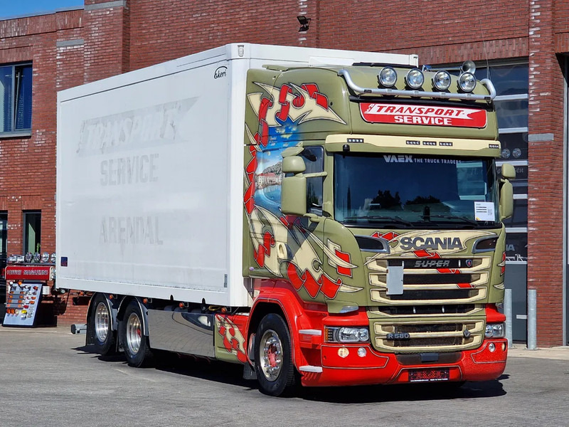 Scania R580 V8 Topline 6x2 - Box with sidedoors - Retarder - Full air - 4.55WB - Skříňový nákladní auto: obrázok 1 Scania R580 V8 Topline 6x2 - Box with sidedoors - Retarder - Full air - 4.55WB - Skříňový nákladní auto: obrázok 1