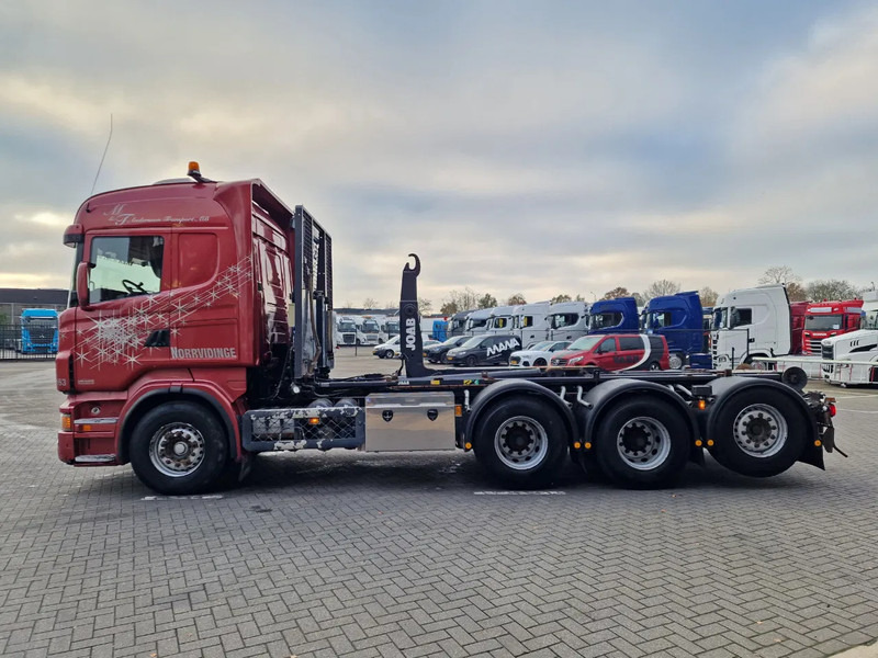 Scania R730 V8 Highline - 8x4*4 - JOAB Hooklift - Steering axle - Full air - Night clima - Hákový nosič kontajnerov: obrázok 4 Scania R730 V8 Highline - 8x4*4 - JOAB Hooklift - Steering axle - Full air - Night clima - Hákový nosič kontajnerov: obrázok 4
