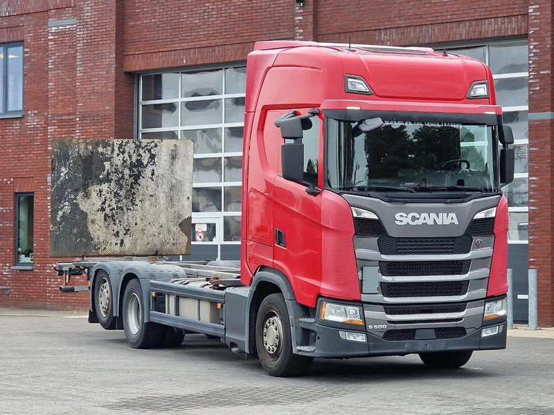 Scania S500 NGS Highline 6x2 - BDF - Full air - Loadlift - Navi - Retarder - Kontejnérový podvozek/ Výměnná nástavba: obrázok 1 Scania S500 NGS Highline 6x2 - BDF - Full air - Loadlift - Navi - Retarder - Kontejnérový podvozek/ Výměnná nástavba: obrázok 1
